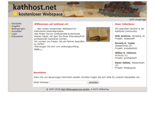 Tablet Screenshot of kathhost.net